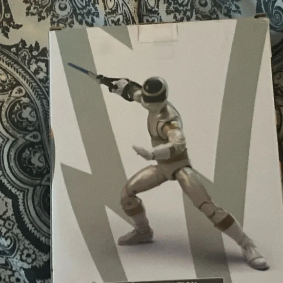 Hasbro Power Rangers In Space Silver Ranger Figure - Picture 5 of 5